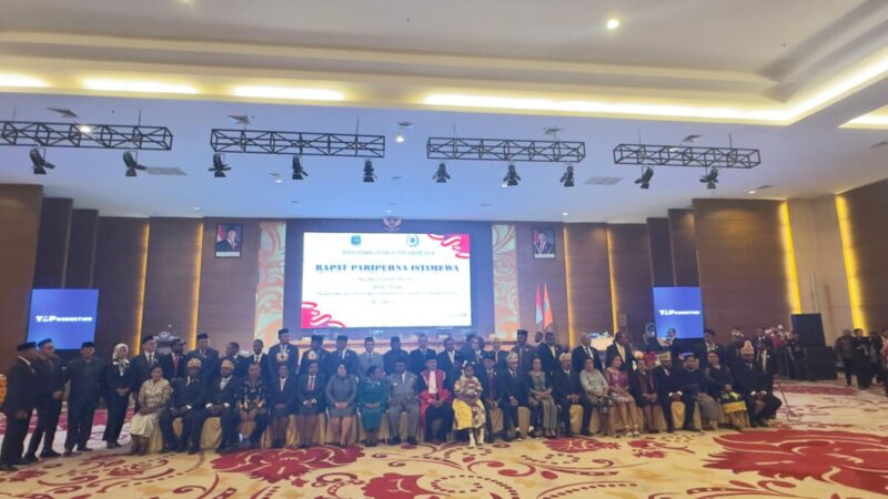 Pimpinan dan 9 Anggota DPR Provinsi Papua Barat Daya Jalur Pengangkatan resmi dilantik