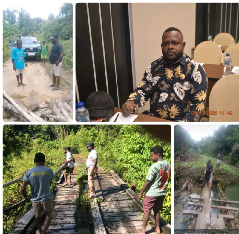 Melihat Masalah Akses Jalan dan Jembatan yang Rusak Berat, Anggota DPRK Maybrat, Izak Aikingging: Butuh Respon Cepat Pemkab Maybrat