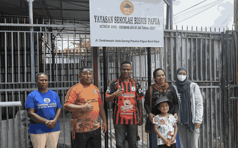 Kesbangpol Papua Barat Daya Verifikasi Yayasan Sekolah Bisnis Papua, Dorong Kolaborasi Program