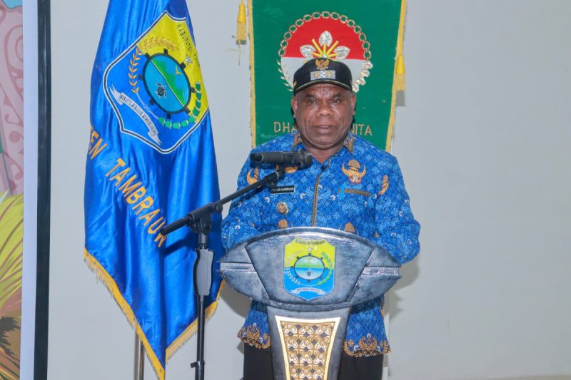 Wakil Bupati Tambrauw Mendukung Semmy Thabaa Dilantik Jadi Polda Papua Barat Daya